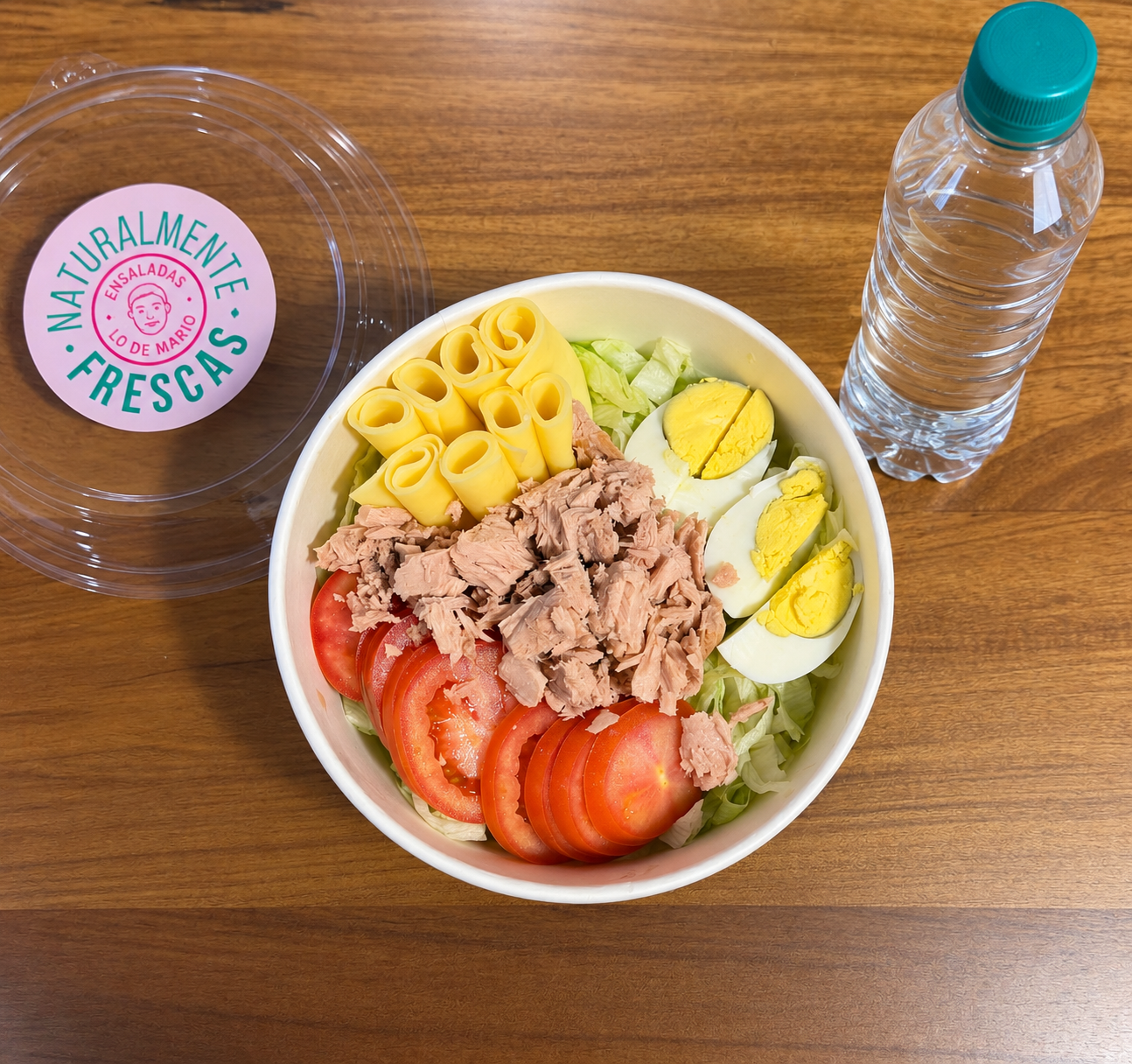 Ensalada Neptuno con Bebida